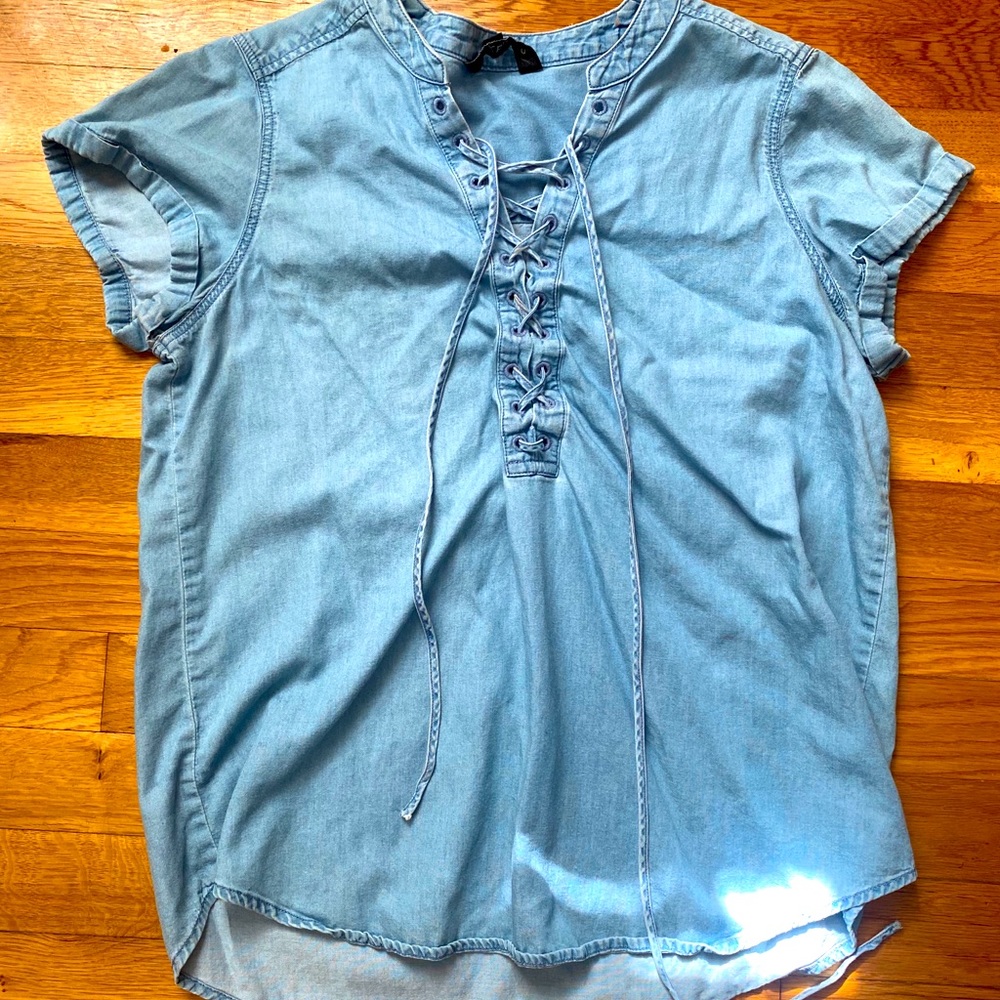 Express denim shirt